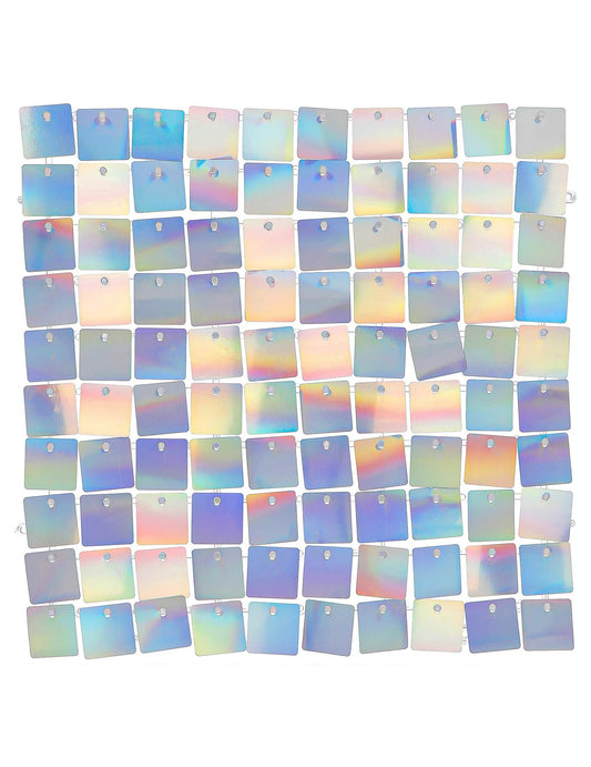 12 Paneele für irisierenden Hintergrund 30 x 30 cm