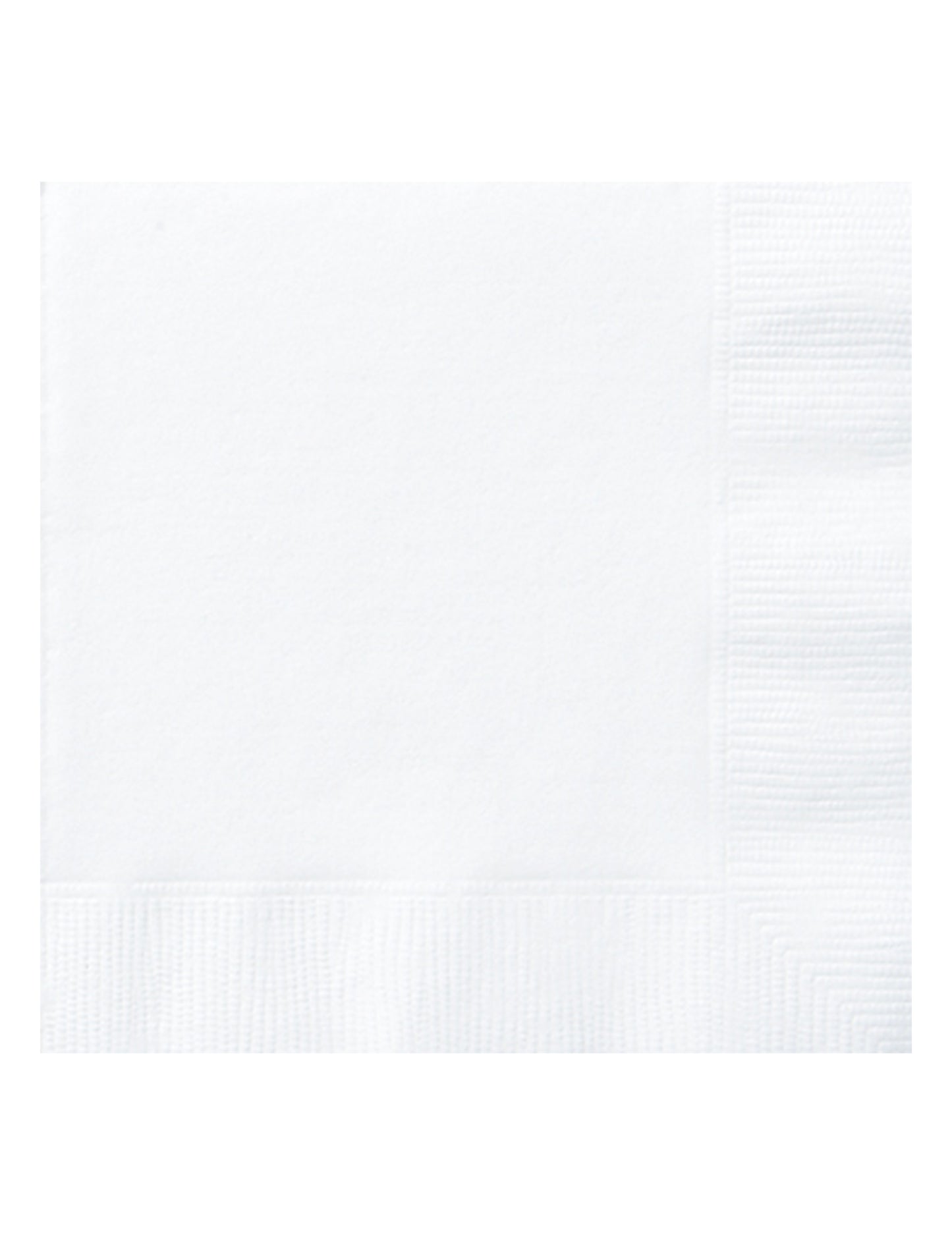50 weiße Papierservietten 33 x 33 cm