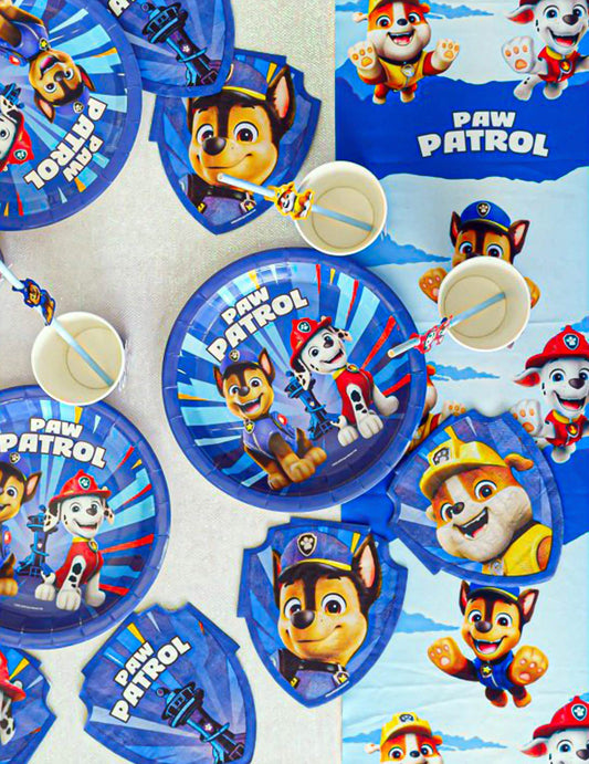 8 blaue Teller PAW Patrol™ 23 cm