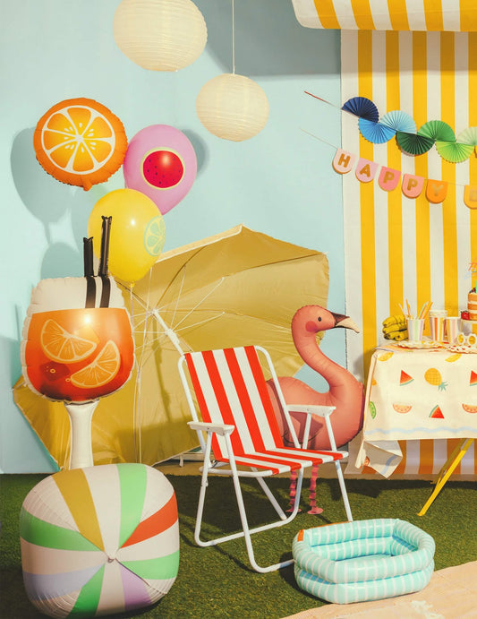 Folienballon Aperol-Spritz Glas 34 x 100 cm