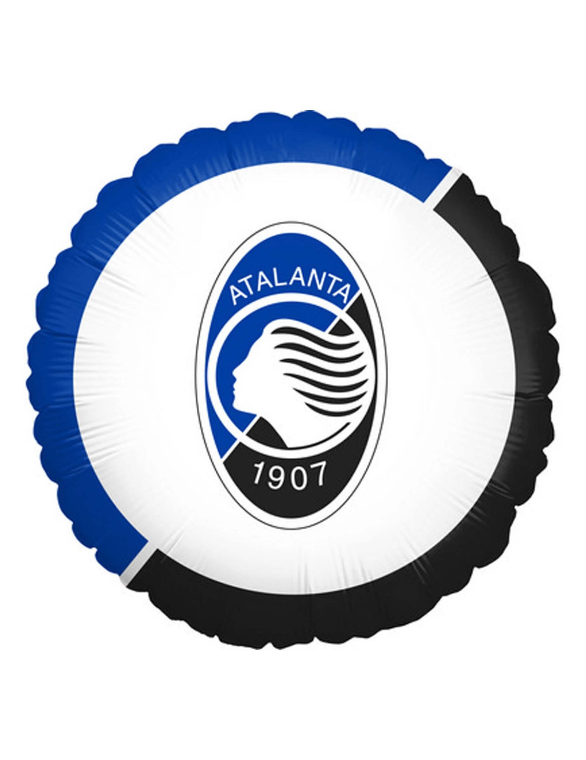 Atalanta™ biela a modrá hliníková lopta 43 cm