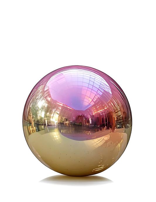 Riesiger irisierender Spiegelballon 150 cm