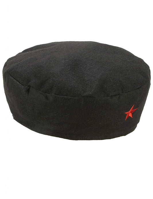 Seitenansicht des Che-Guevara-Bérets