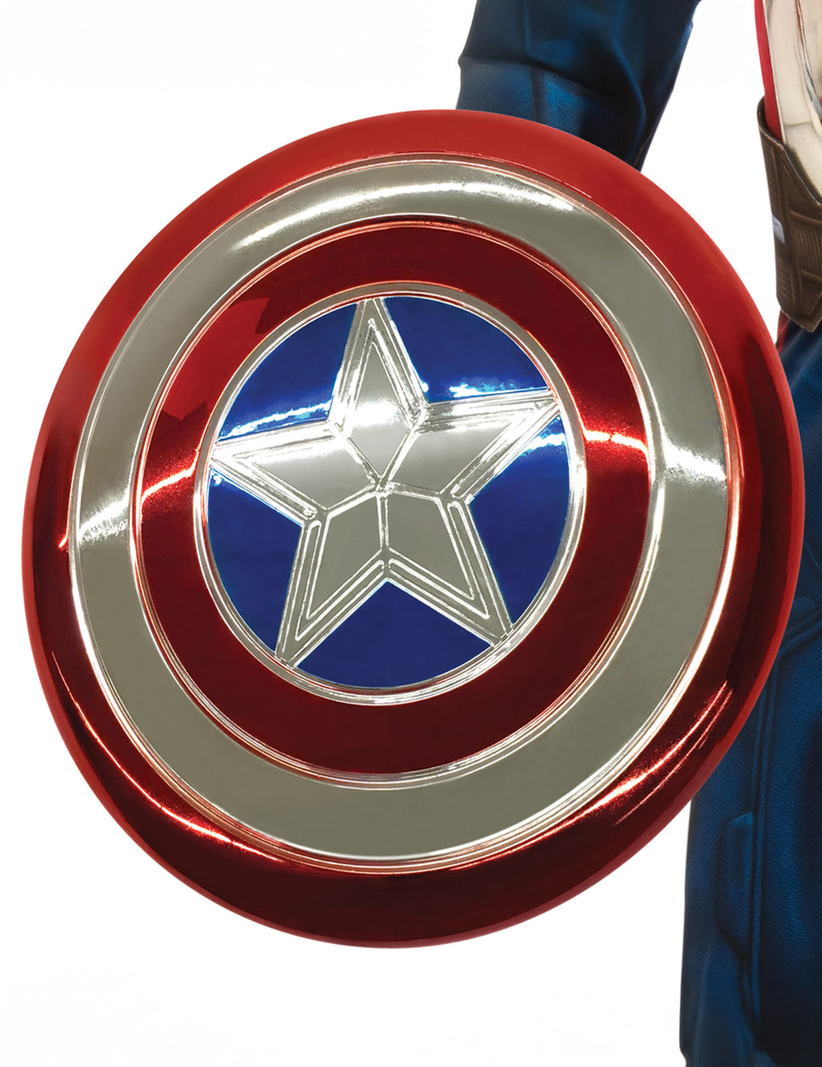 Captain America™ Schild aus Kunststoff für Kinder 30 cm