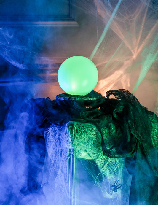 Boule lumineuse Halloween pour adulte verte
