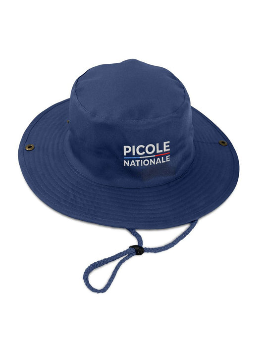 Blauer Hut mit Kordel Picole Nationale