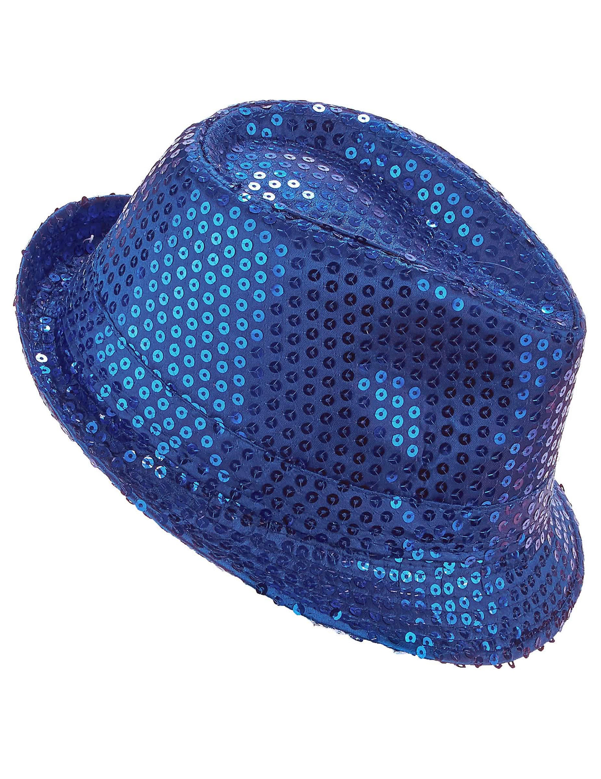Borsalino Partyhut mit Pailletten für Erwachsene