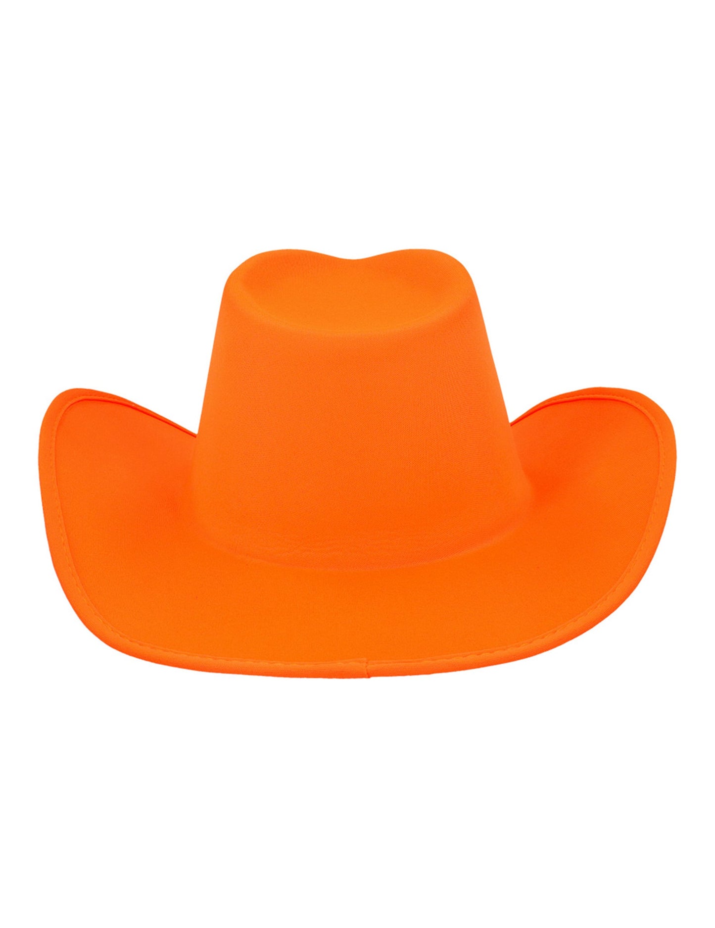 Vue de face du chapeau de cowboy pour adulte
