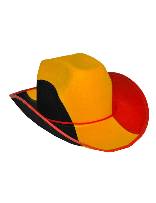 Cowboyhut Belgien für Fans Erwachsene