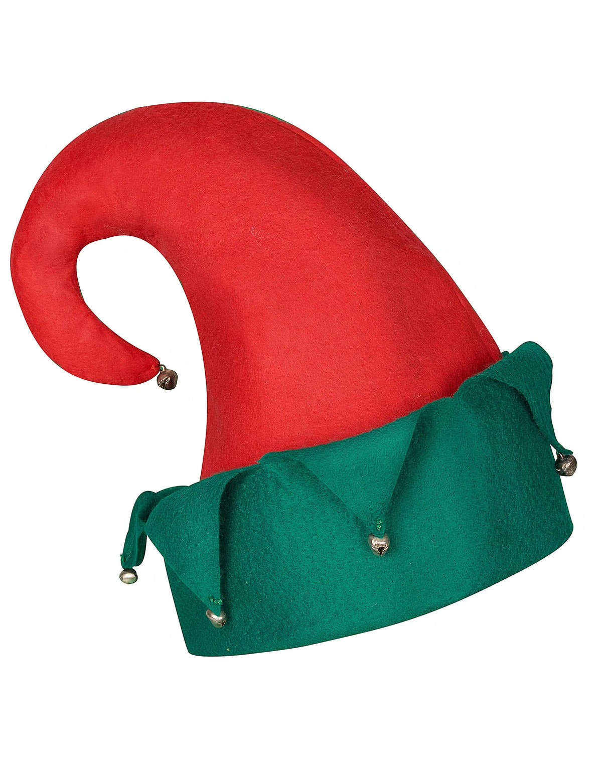 Weihnachtskobold-Mütze mit Glöckchen