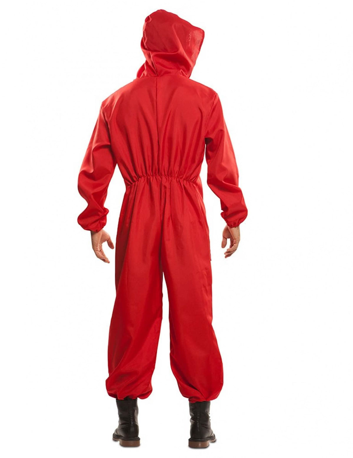 Déguisement La Casa de Papel pour adulte rouge vue de dos