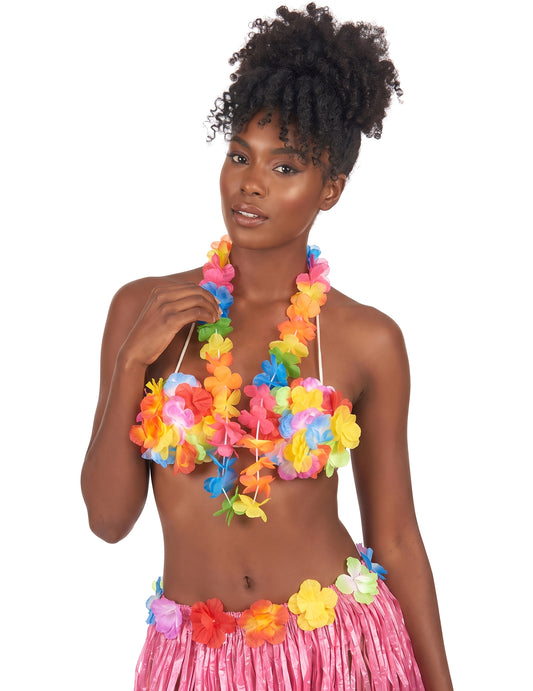 Bunte Hawaii Halskette