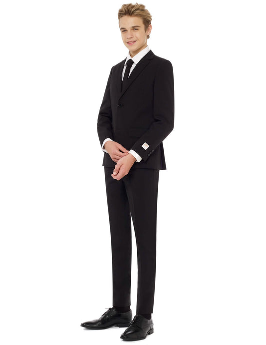 Vue de profil du costume Mr. Black Opposuits™