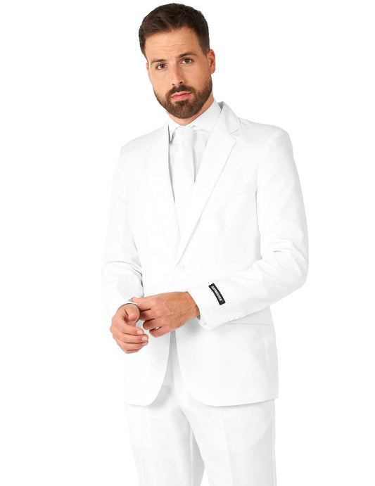 Mr. Solid-Suitmeister™-Herrenkostüm festlich weiss