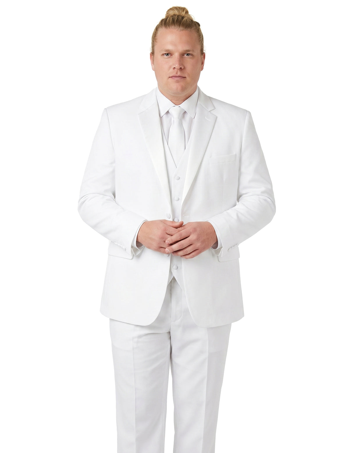 Mr. Solid-Suitmeister™-Herrenkostüm festlich weiss