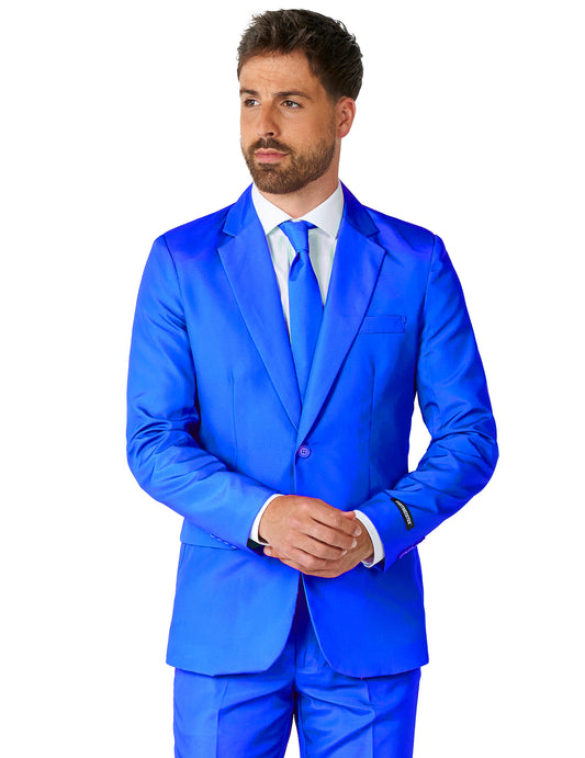 Blauer Herrenanzug Mr. Solid Suitmeister™