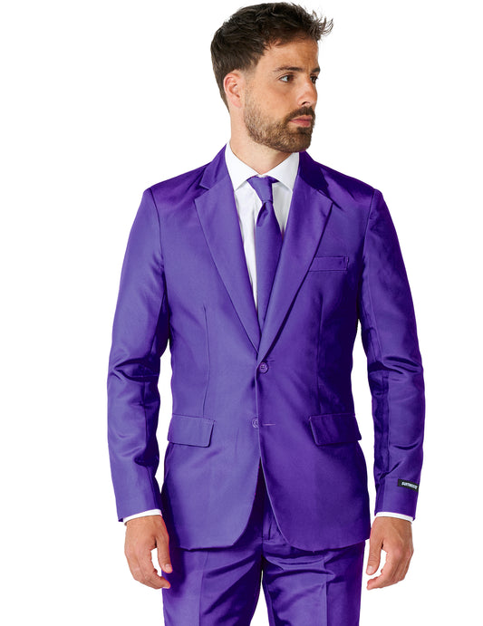 Suitmeister™Anzug Mr Solid violett