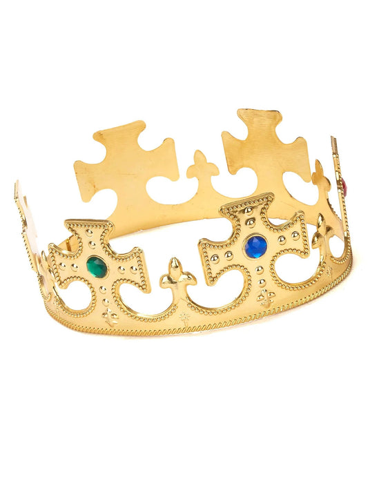 Goldfarbene Krone für Herren