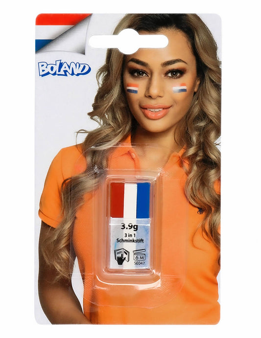 Emballage du crayon de maquillage supporter Pays-Bas
