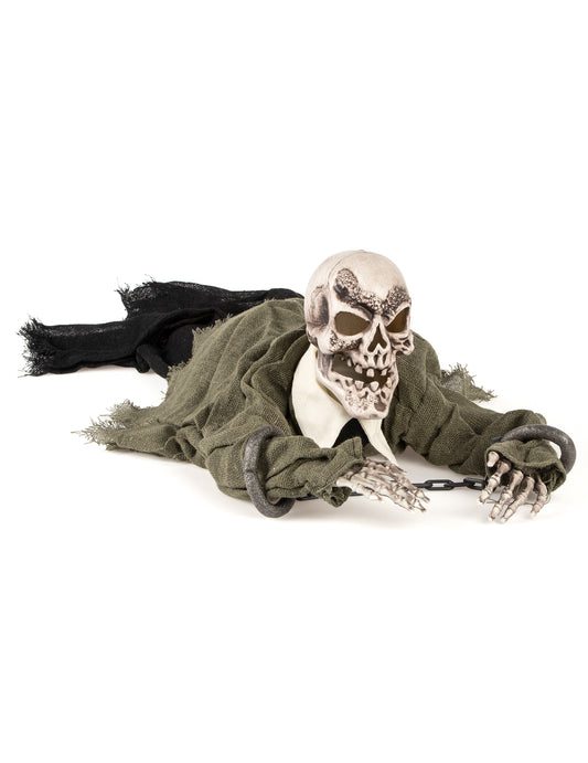 Animierte Skelettdekoration für Halloween