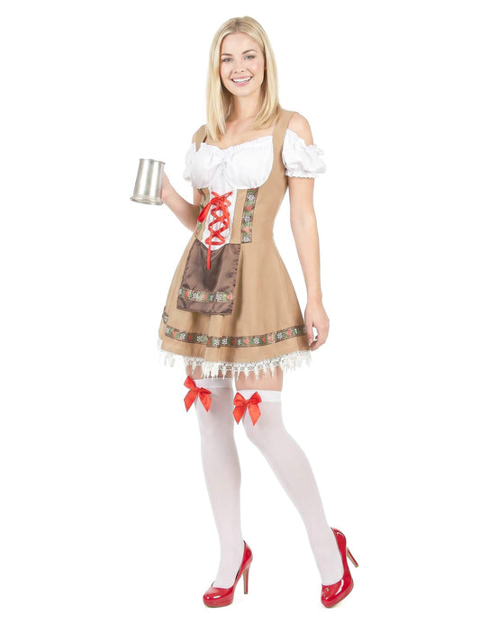 Dirndl Bayerin Kostüm für Damen