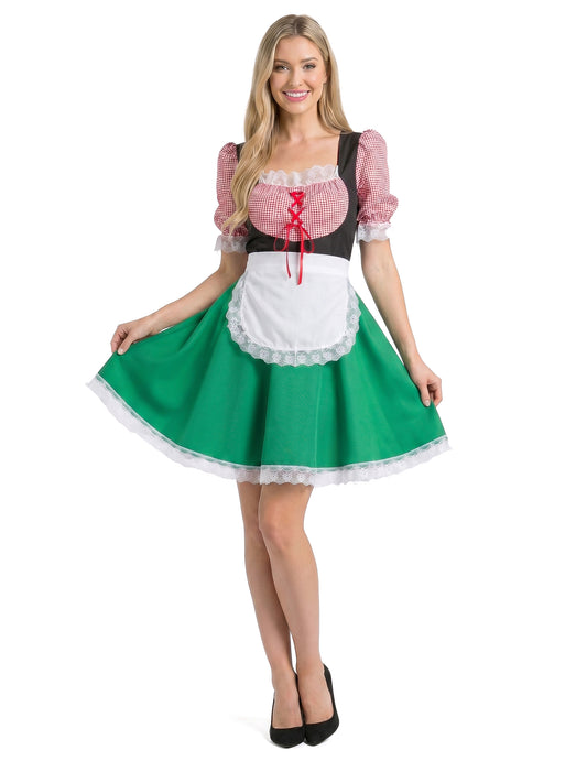 Kostüm Bayerin im Dirndl für Erwachsene