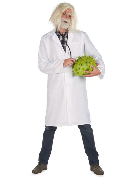 Doktor-Kittel Arzt-Kostüm für Herren Halloween weiss