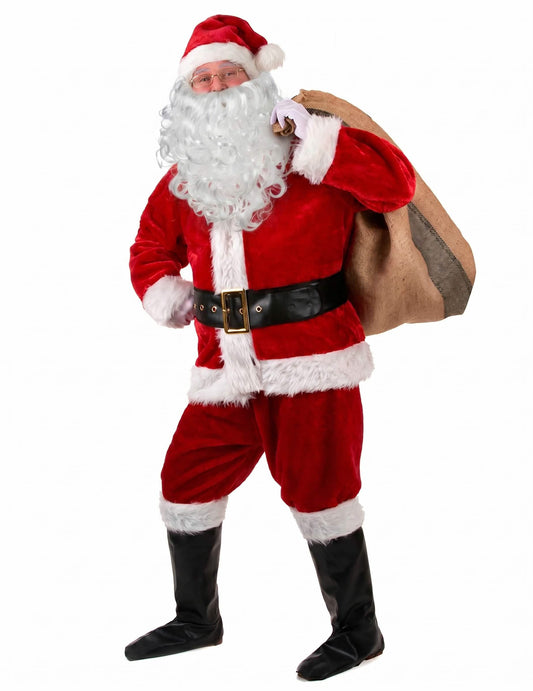 Hochwertiges Weihnachtsmannkostüm