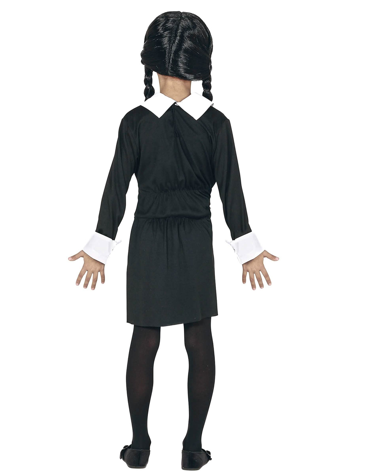 Rückansicht des Gothic-Mädchenkostüms