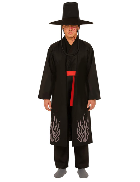 Kostüm für ein Paar Rumi™ und Dämon Kpop Demon Hunters™ Vater und Tochter