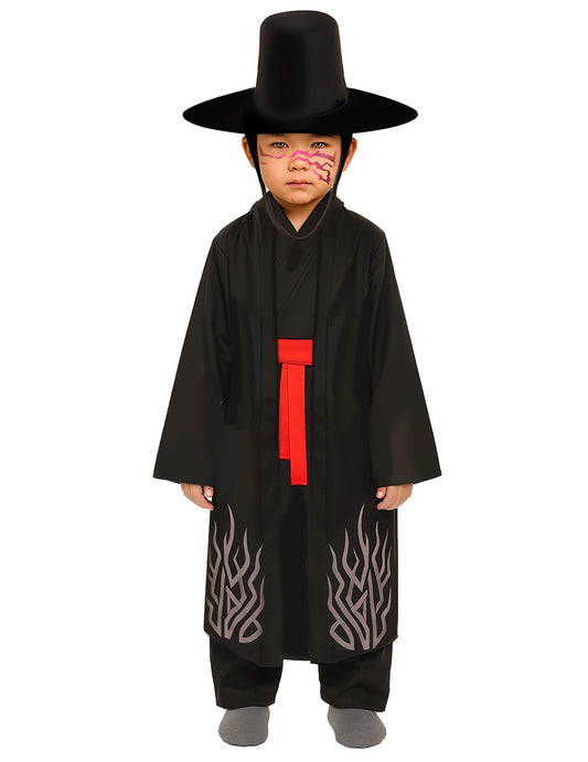 Kostüm für Paare Rumi™ und Dämon Kpop Demon Hunters™ Kind