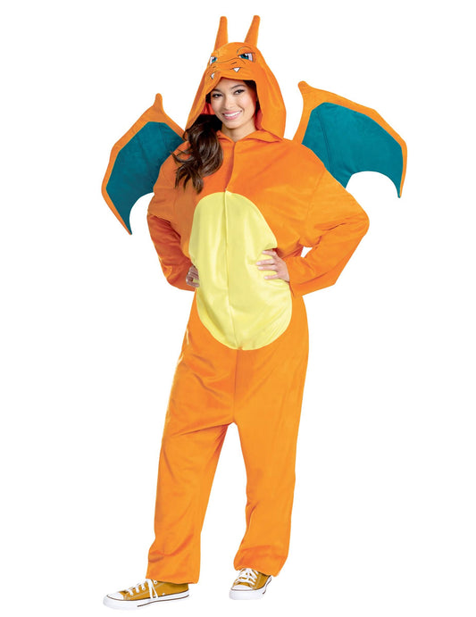 Pokémon™ Glurak Kostüm Erwachsene
