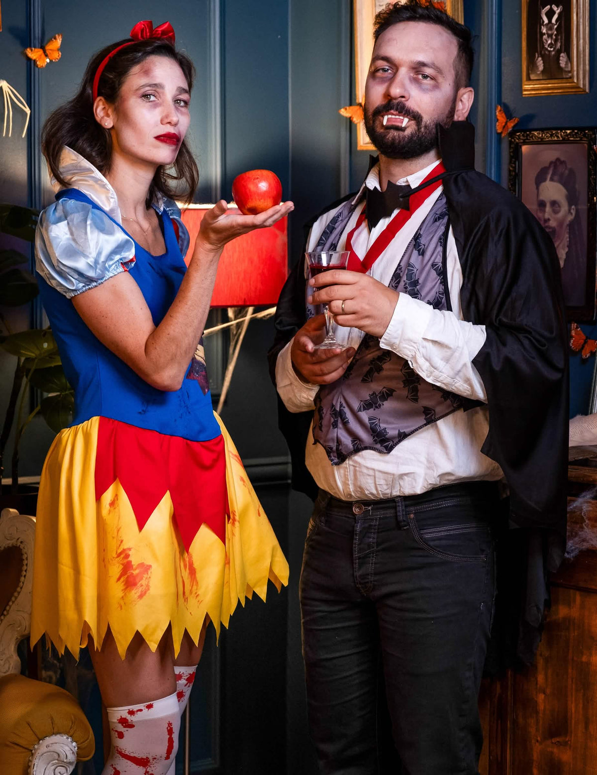 Dracula-Kostüm Halloween für Herren