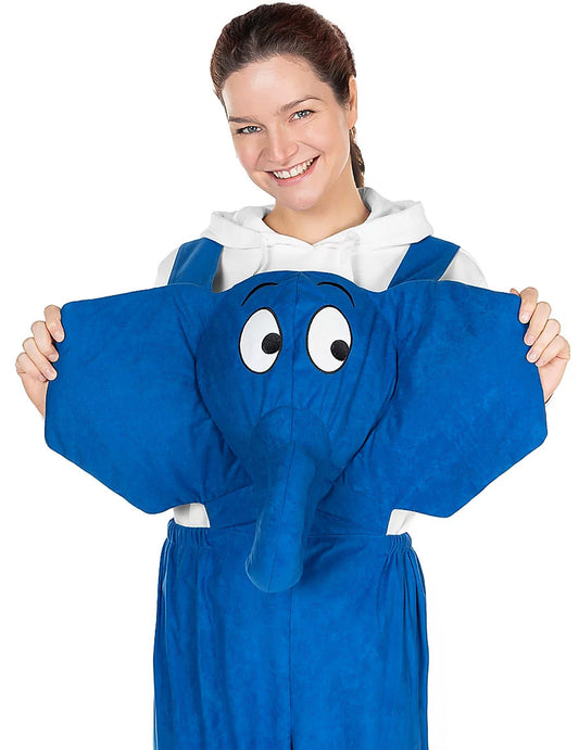 Sendung mit der Maus™ Elefant Damen Kostüm blau