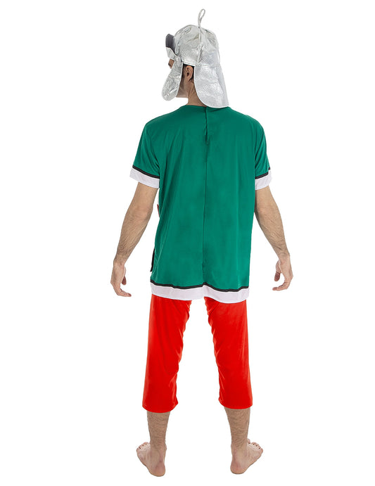 Römischer Krieger Asterix und Obelix™ Gallier rot-grün-weiss