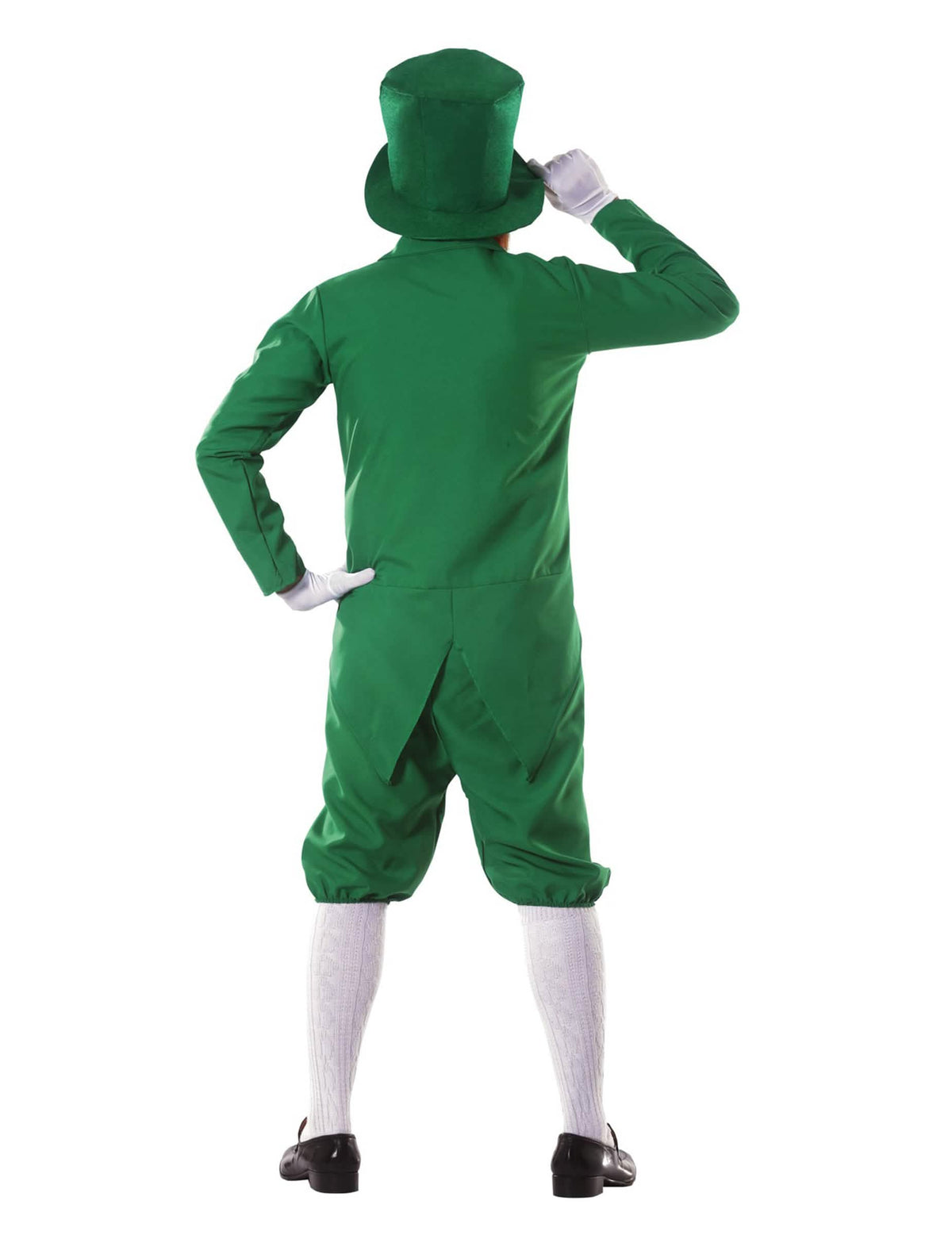 Rückansicht des Leprechaun-Kostüms für Herren