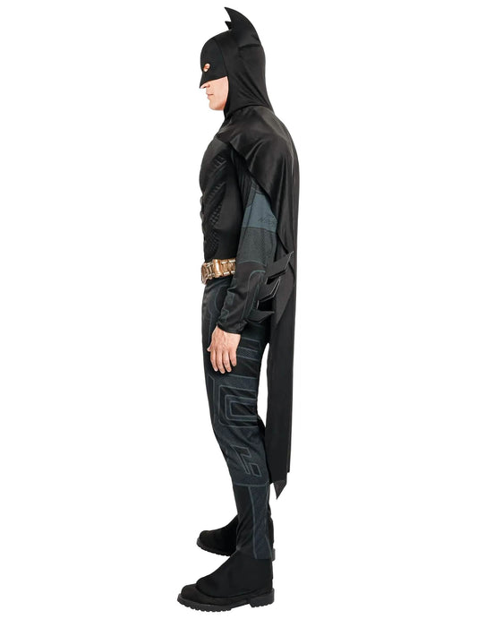 Batman™-Kostüm für Herren mit Muskeln schwarz