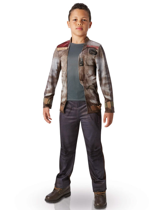 Vue de face du déguisement luxe Finn Star Wars VII™