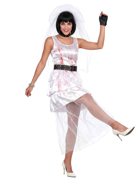 Zombie Braut Kostüm Damen Halloween