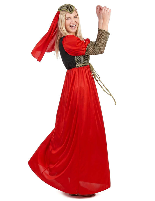 Mittelalterliches Prinzessinnenkostüm für Damen