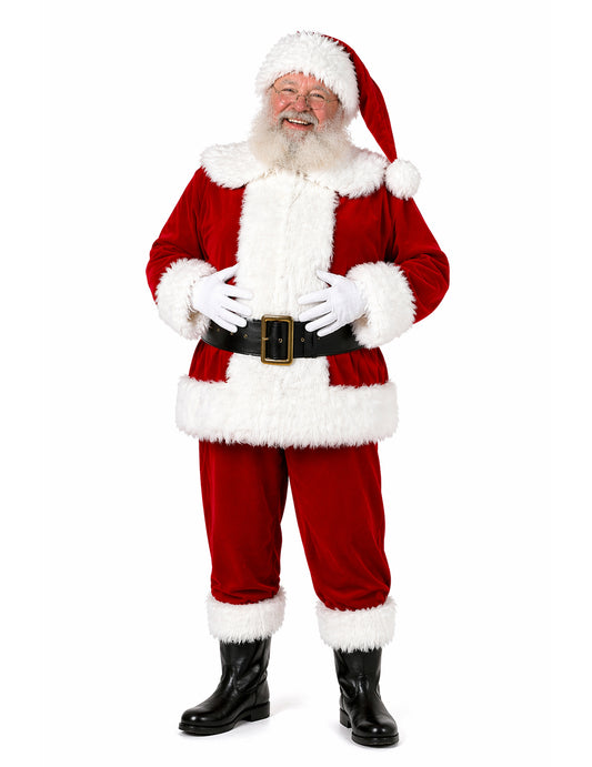 Luxus-Weihnachtsmann-Kostüm Polar für Herren