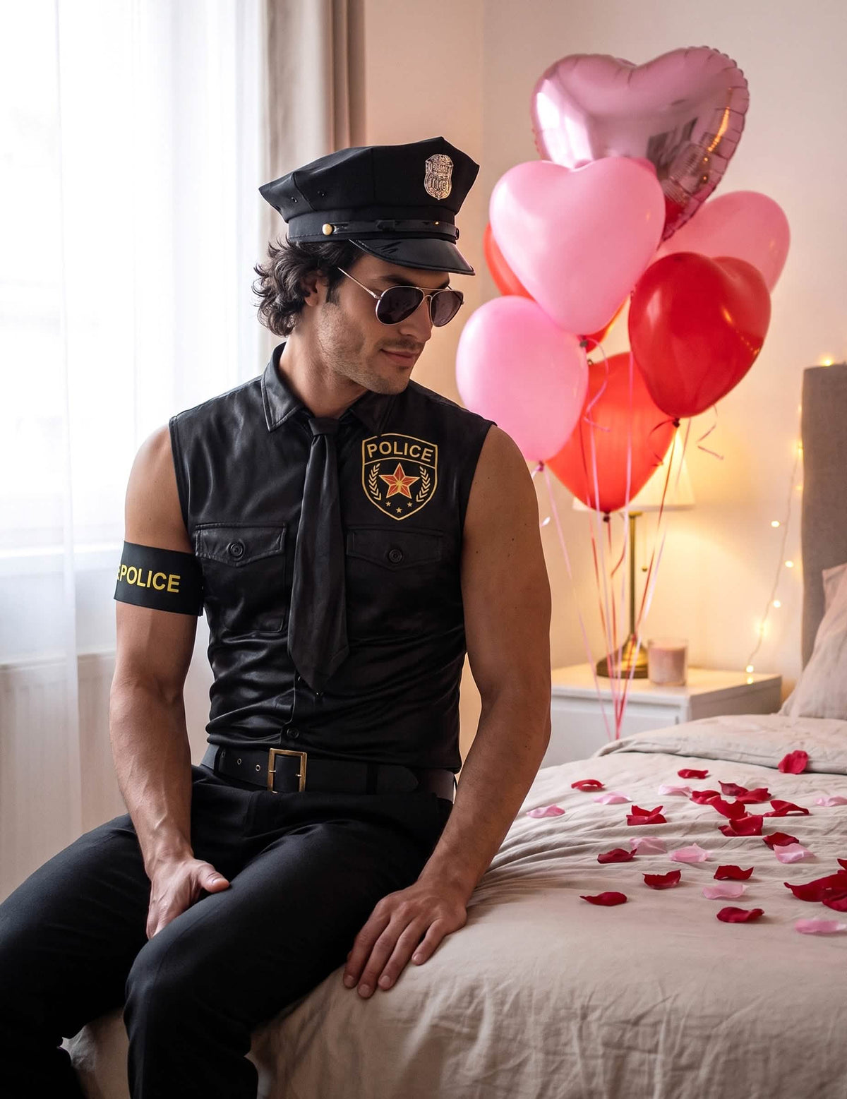 Kostüm sexy Polizist für Herren