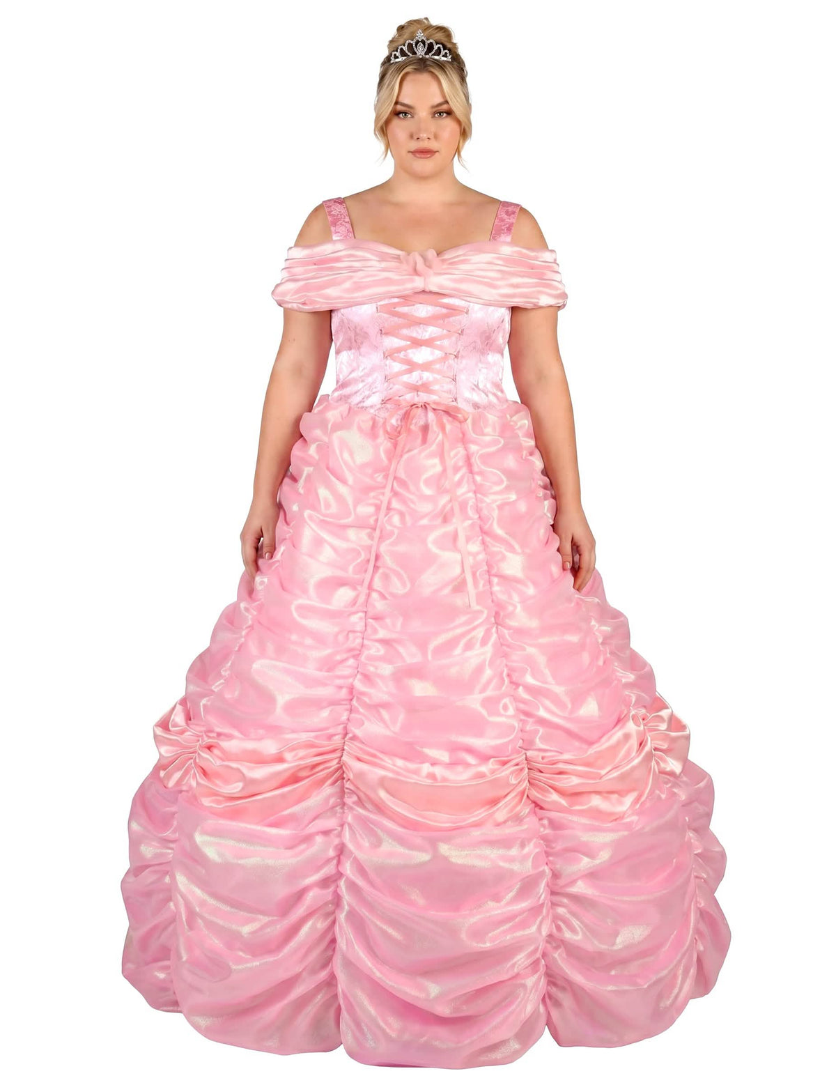 Hochwertiges Prinzessinnen-Kostüm in Rosa für Damen
