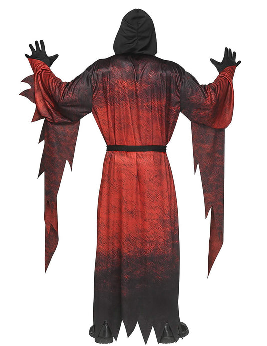 Rotes Scream™-Kostüm für Erwachsene - Maske inklusive
