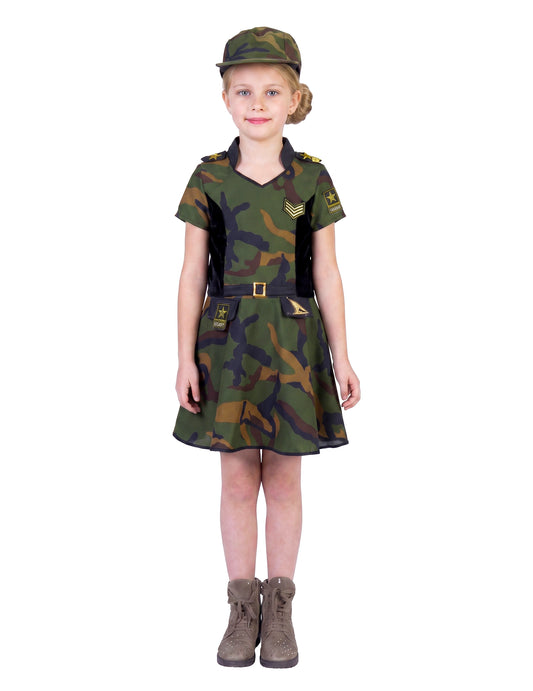 Soldaten Kostümkleid für Mädchen