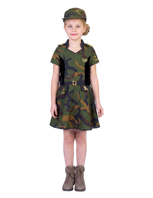 Soldaten Kostümkleid für Mädchen