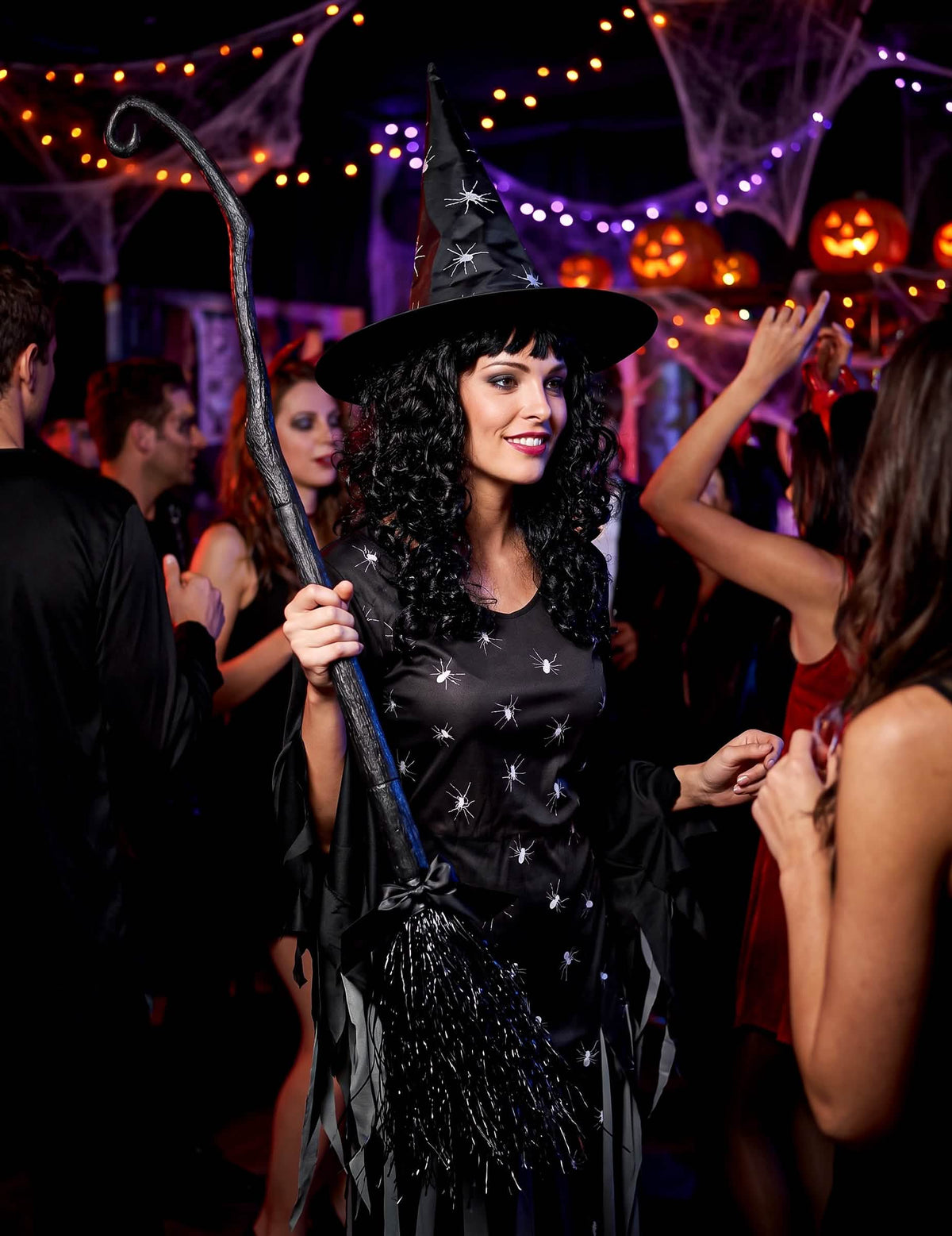 Hexen-Kostüm Damen Halloween