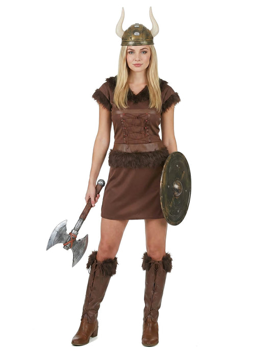 Sexy Wikinger Frau Kostüm