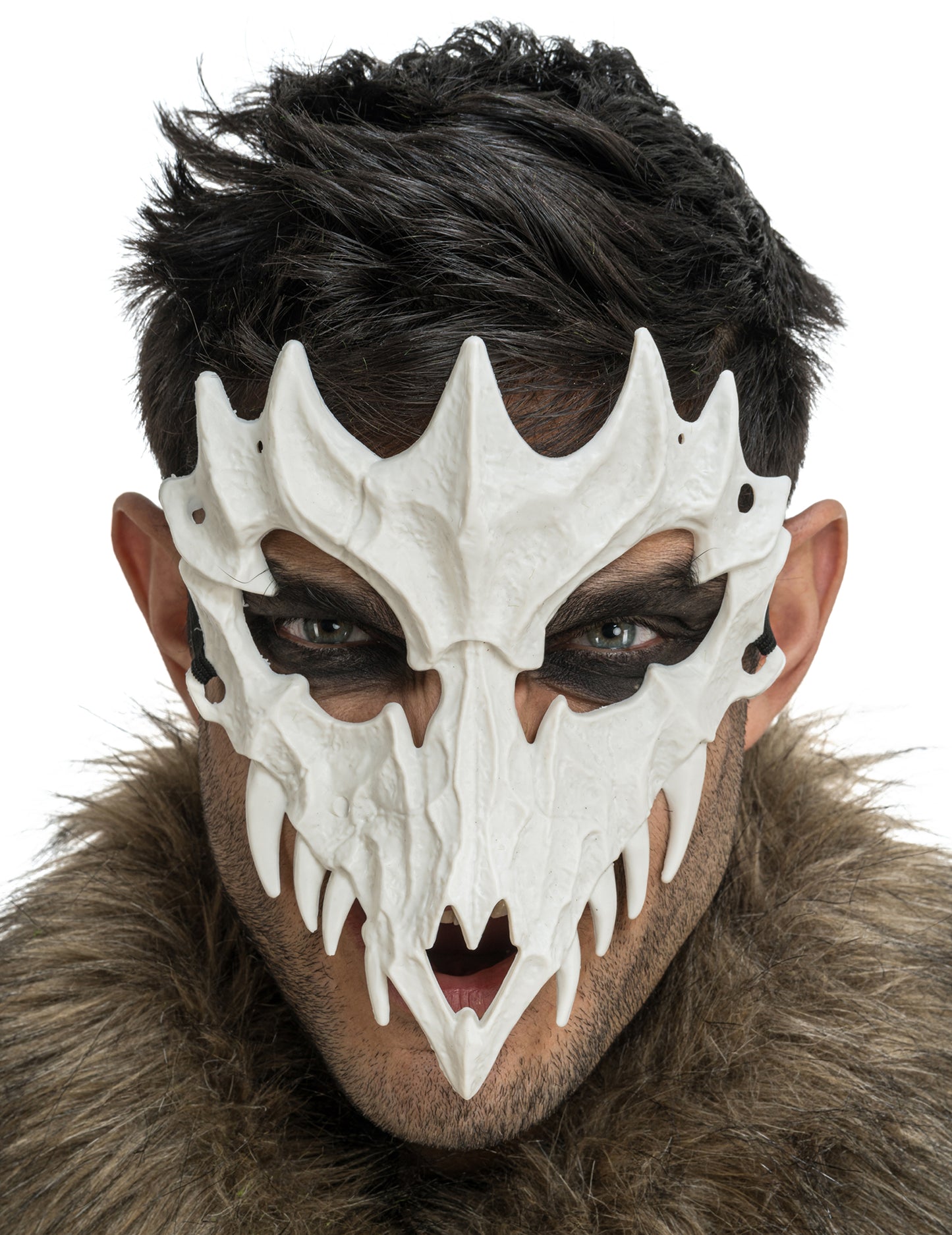 Drachen-Knochenmaske Augenmaske Erwachsene