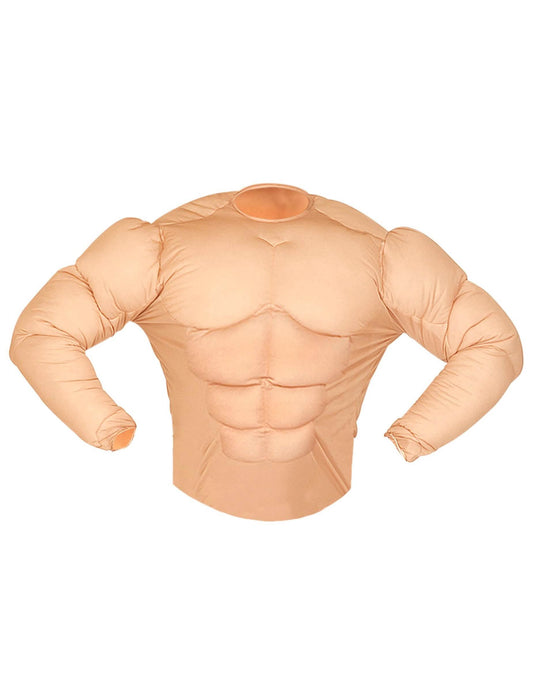 Falscher Männer-Torso mit vielen Muskeln